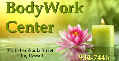 masajista Body Work Center en Hilo