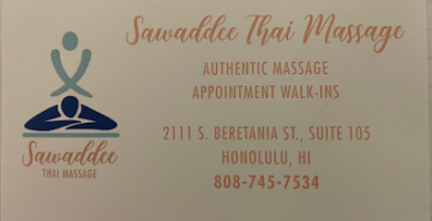 Masajistas en East Honolulu 3 masajista SAWADDEE THAI MASSAGE en East Honolulu