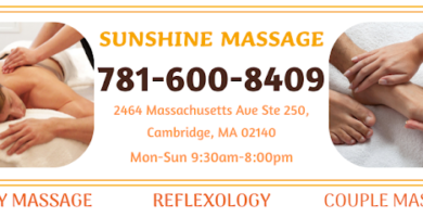 Masajistas en Cambridge 3 masajista Sunshine Massage en Cambridge