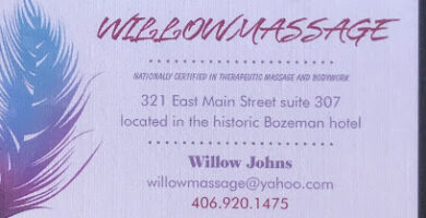 masajista Willowmassage en Bozeman
